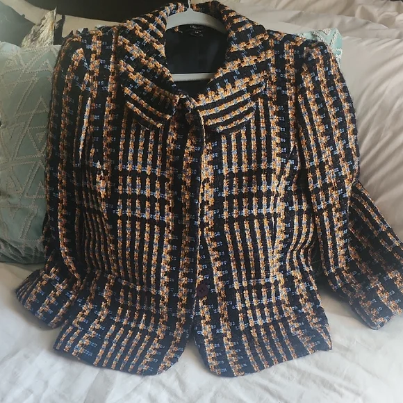 Ellen Tracy For Dillards Women's Tweed Blazer - Picture 10 of 12